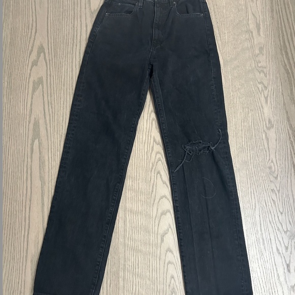 NWOT US 26 -- SLVRLAKE London Wide leg jeans BESTSELLING - Picture 5 of 6